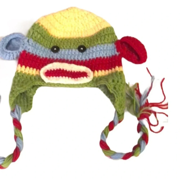 BOUTIQUE NEW KNITTED HAT TODDLER SIZE GIFT - Picture 1 of 7